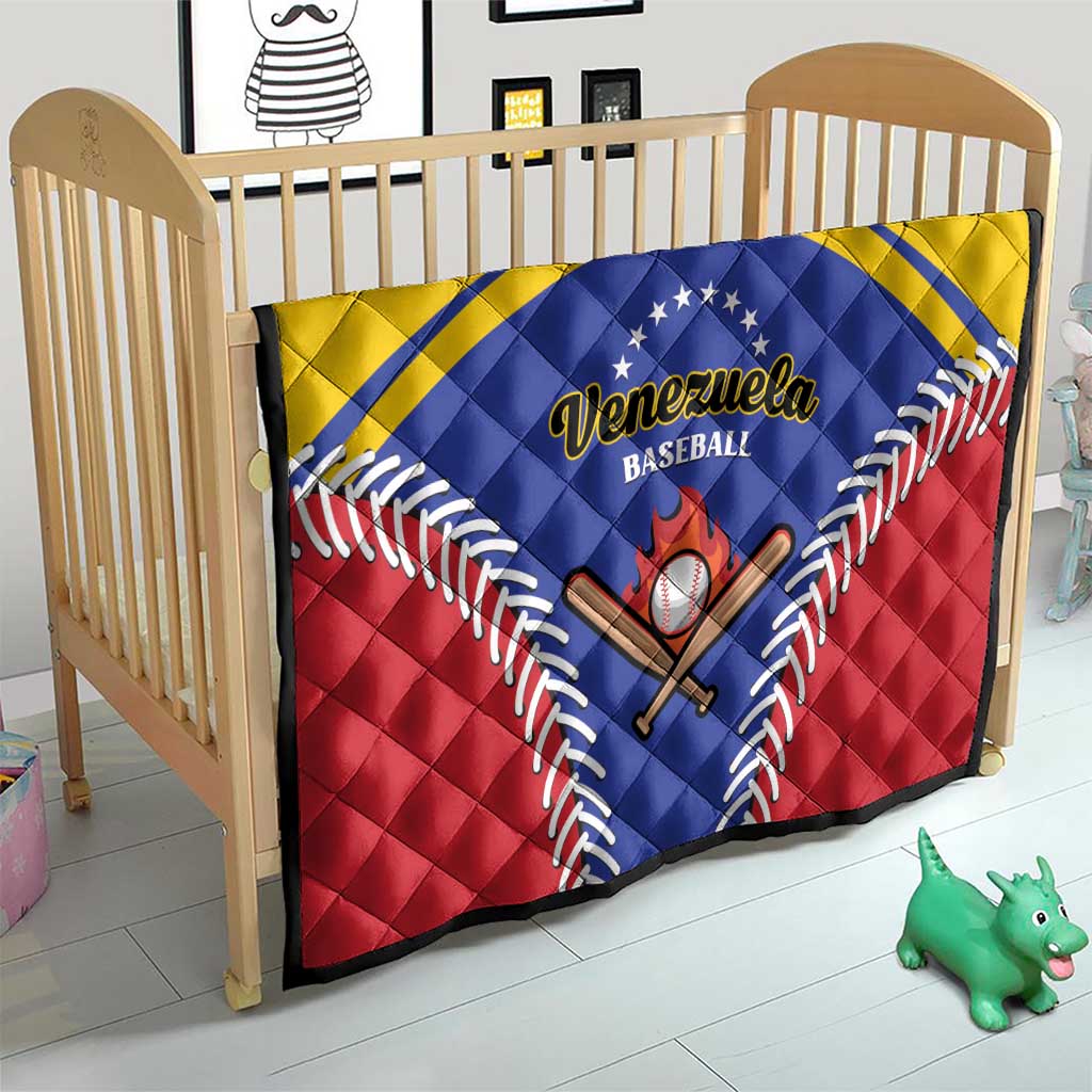 Baseball Venezuela Quilt Team Venezuela Go Champions