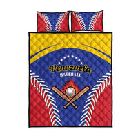 Baseball Venezuela Quilt Bed Set Team Venezuela Go Champions