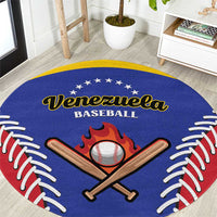 Baseball Venezuela Round Carpet Team Venezuela Go Champions