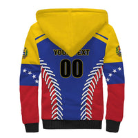 Custom Baseball Venezuela Sherpa Hoodie Team Venezuela Go Champions