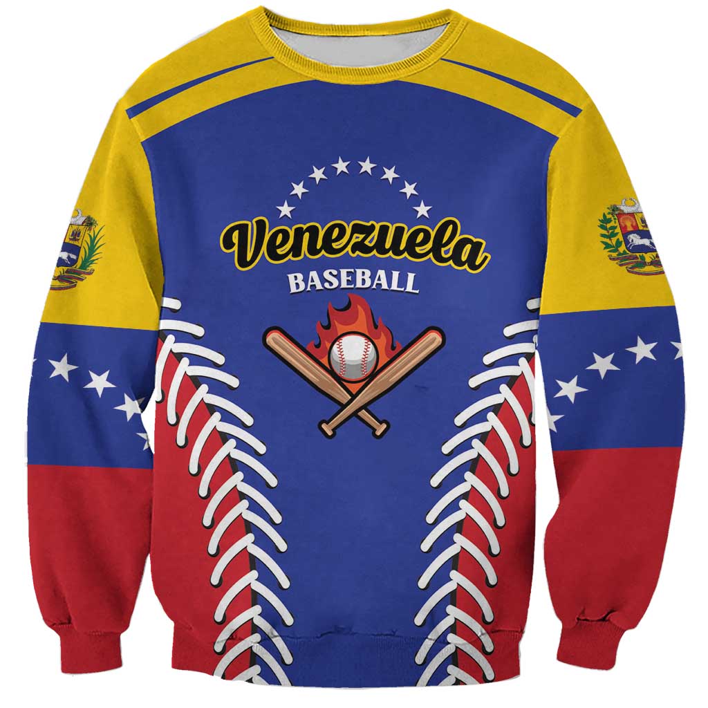 Custom Baseball Venezuela Sweatshirt Team Venezuela Go Champions