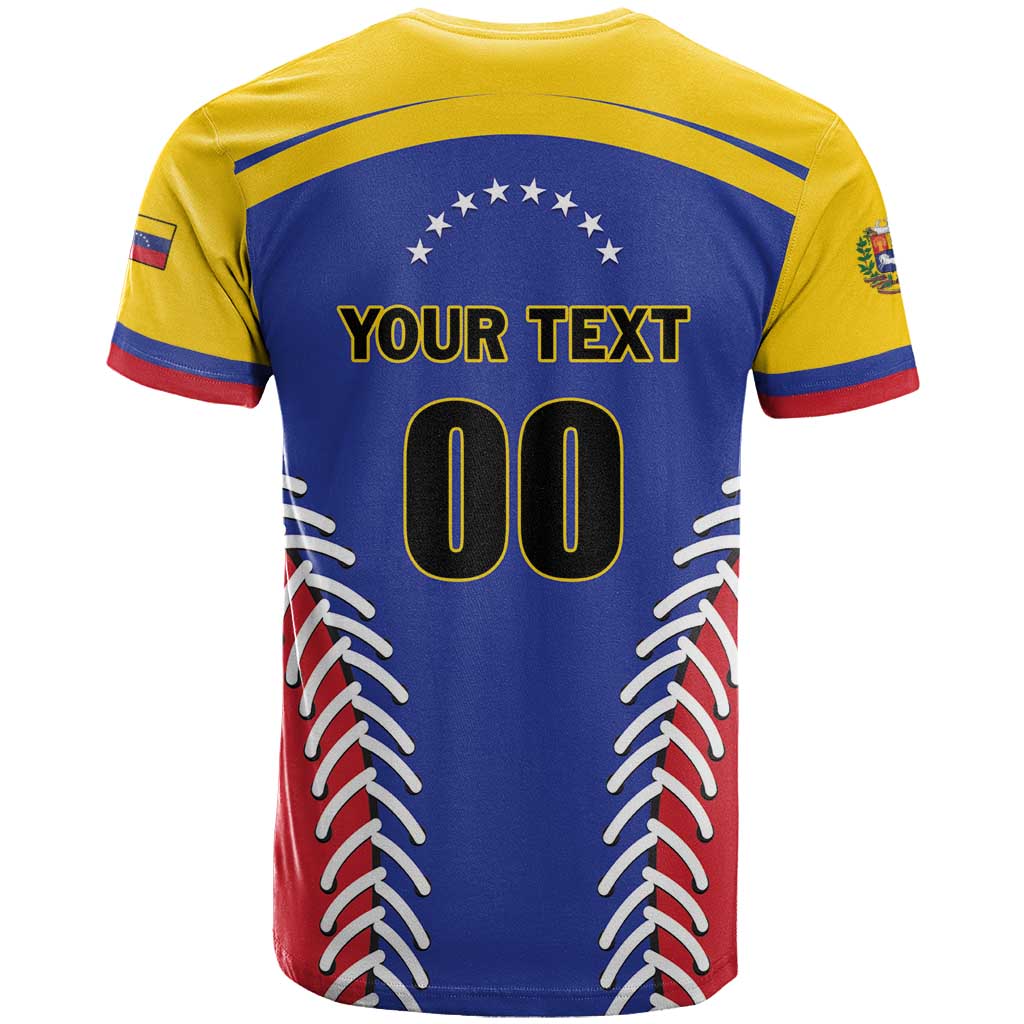 Custom Baseball Venezuela T Shirt Team Venezuela Go Champions