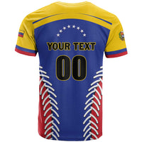 Custom Baseball Venezuela T Shirt Team Venezuela Go Champions