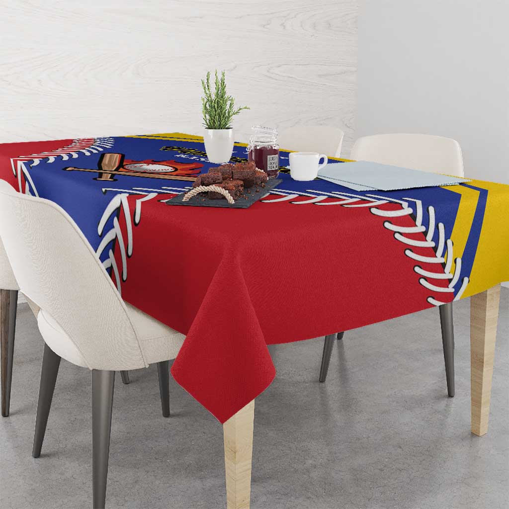 Baseball Venezuela Tablecloth Team Venezuela Go Champions