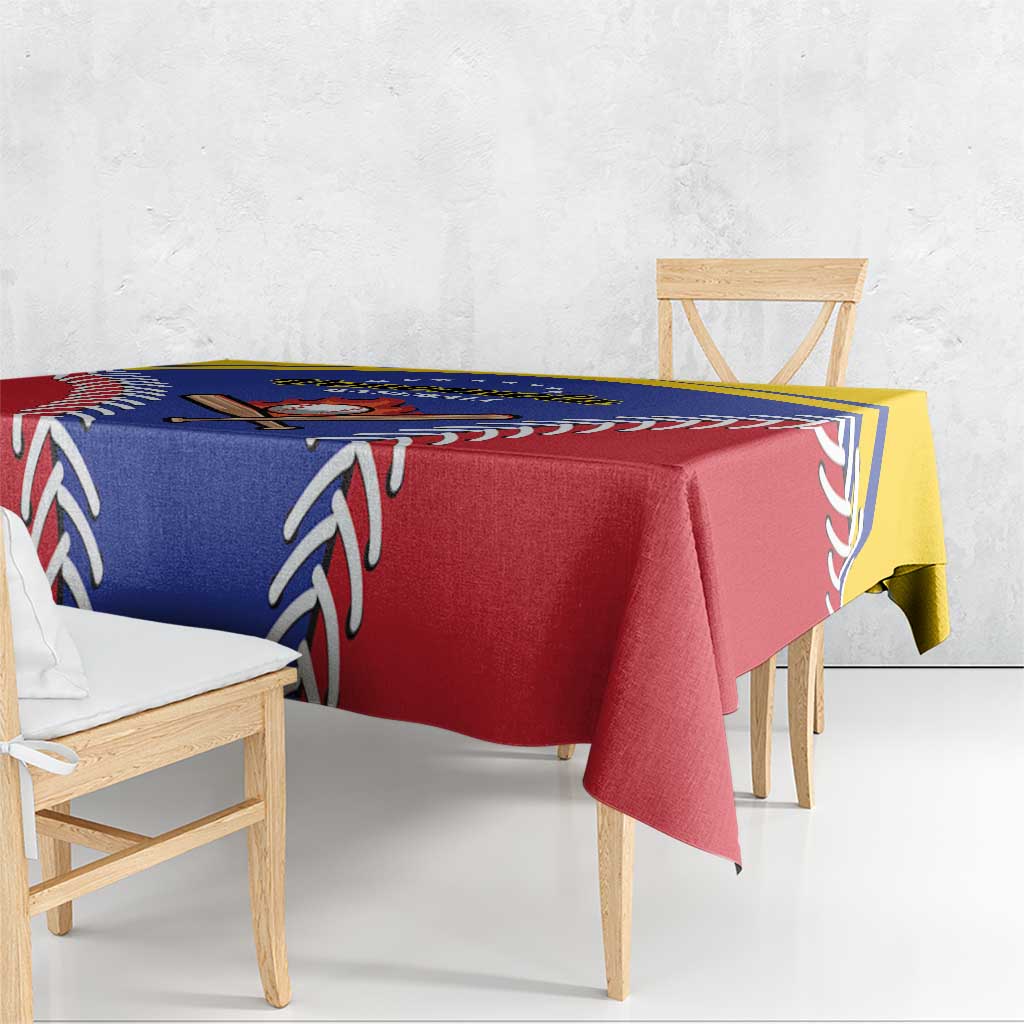 Baseball Venezuela Tablecloth Team Venezuela Go Champions