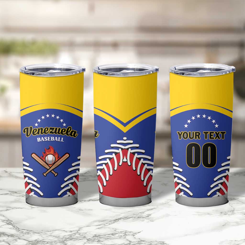 Custom Baseball Venezuela Tumbler Cup Team Venezuela Go Champions