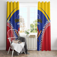 Baseball Venezuela Window Curtain Team Venezuela Go Champions