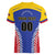 Custom Baseball Venezuela Women V-Neck T-Shirt Team Venezuela Go Champions