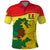 Senegal Polo Shirt Bahamian Lion Baobab Flag Style - Wonder Print Shop