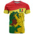 Senegal T Shirt Bahamian Lion Baobab Flag Style - Wonder Print Shop