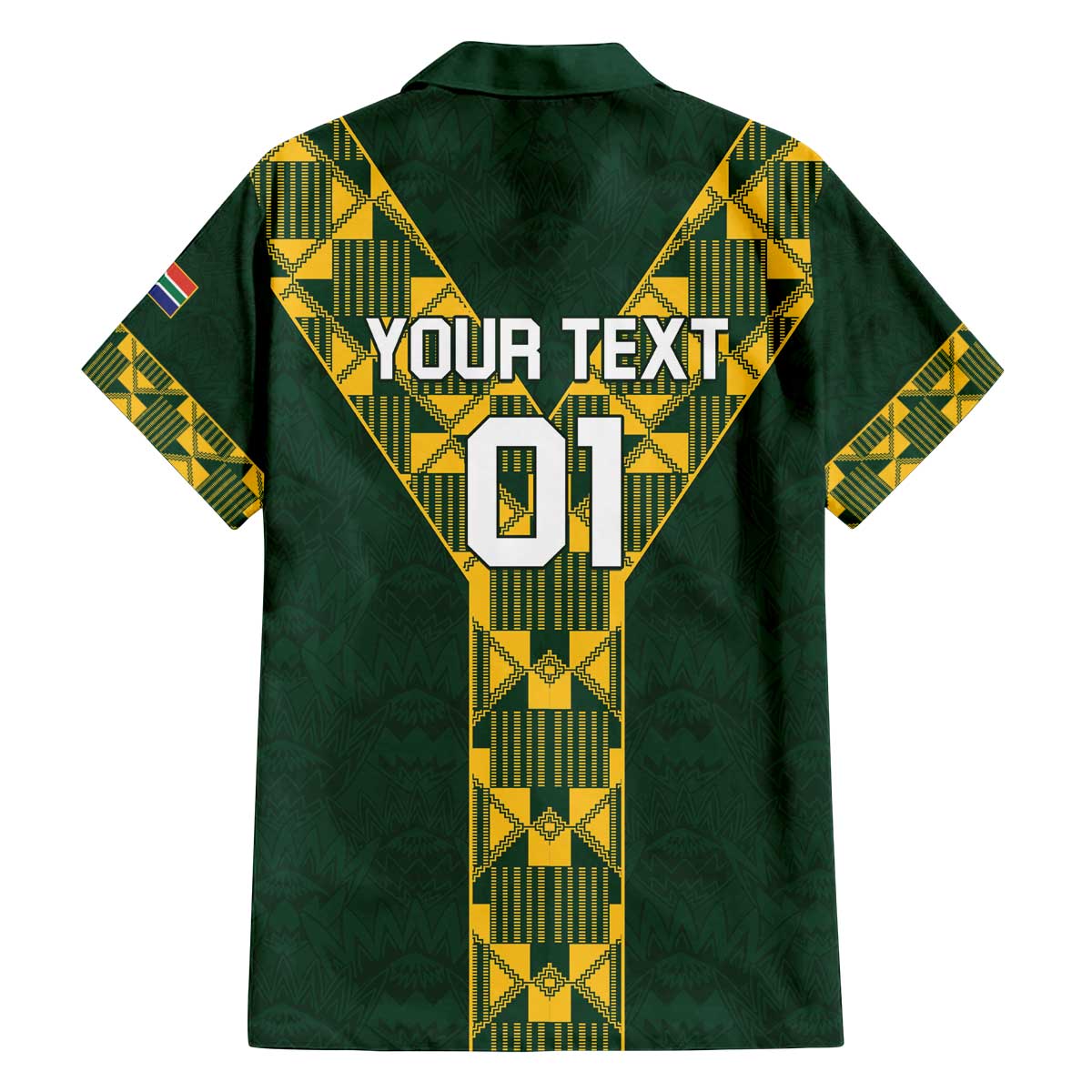 Custom South Africa 2024 Rugby Family Matching Puletasi and Hawaiian Shirt Go Springboks Protea Pattern - Wonder Print Shop