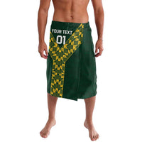 Custom South Africa 2024 Rugby Lavalava Go Springboks Protea Pattern - Wonder Print Shop