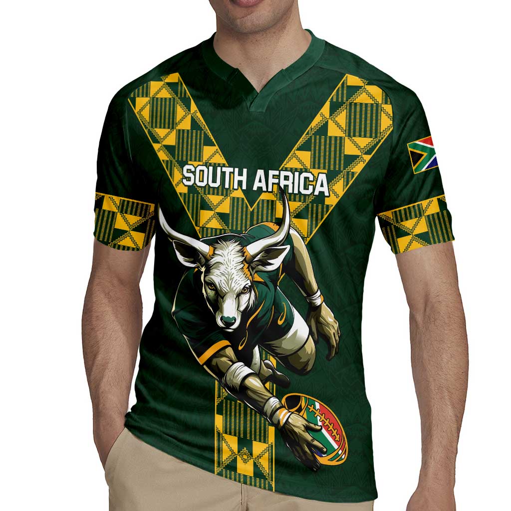 Custom South Africa 2024 Rugby Rugby Jersey Go Springboks Protea Pattern - Wonder Print Shop
