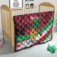 Personalized Maldives Independence Day 1965 Quilt Dhivehi Raajjeyge Jumhooriyyaa - Wonder Print Shop
