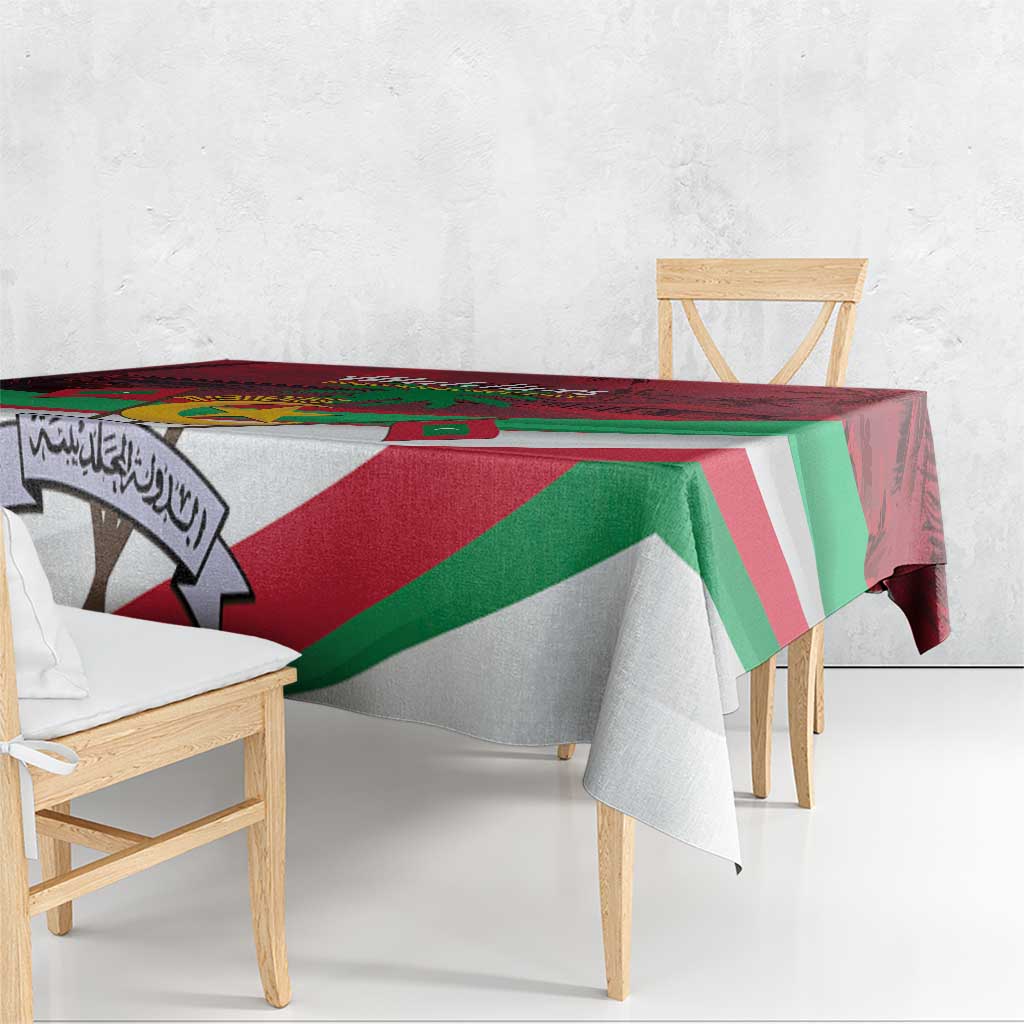 Personalized Maldives Independence Day 1965 Tablecloth Dhivehi Raajjeyge Jumhooriyyaa - Wonder Print Shop