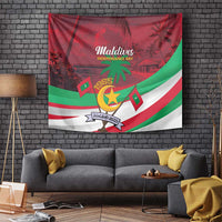 Personalized Maldives Independence Day 1965 Tapestry Dhivehi Raajjeyge Jumhooriyyaa - Wonder Print Shop