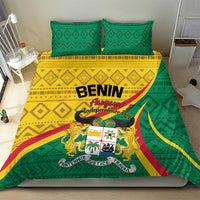 Personalized Benin Independence Day 1960 Bedding Set Fraternite Justice Travail - Wonder Print Shop
