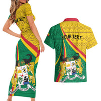 Personalized Benin Independence Day 1960 Couples Matching Short Sleeve Bodycon Dress and Hawaiian Shirt Fraternite Justice Travail - Wonder Print Shop