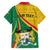 Personalized Benin Independence Day 1960 Family Matching Short Sleeve Bodycon Dress and Hawaiian Shirt Fraternite Justice Travail - Wonder Print Shop