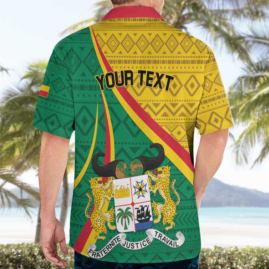 Personalized Benin Independence Day 1960 Hawaiian Shirt Fraternite Justice Travail - Wonder Print Shop
