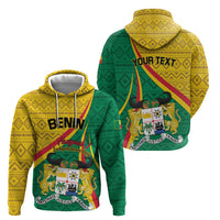 Personalized Benin Independence Day 1960 Hoodie Fraternite Justice Travail - Wonder Print Shop
