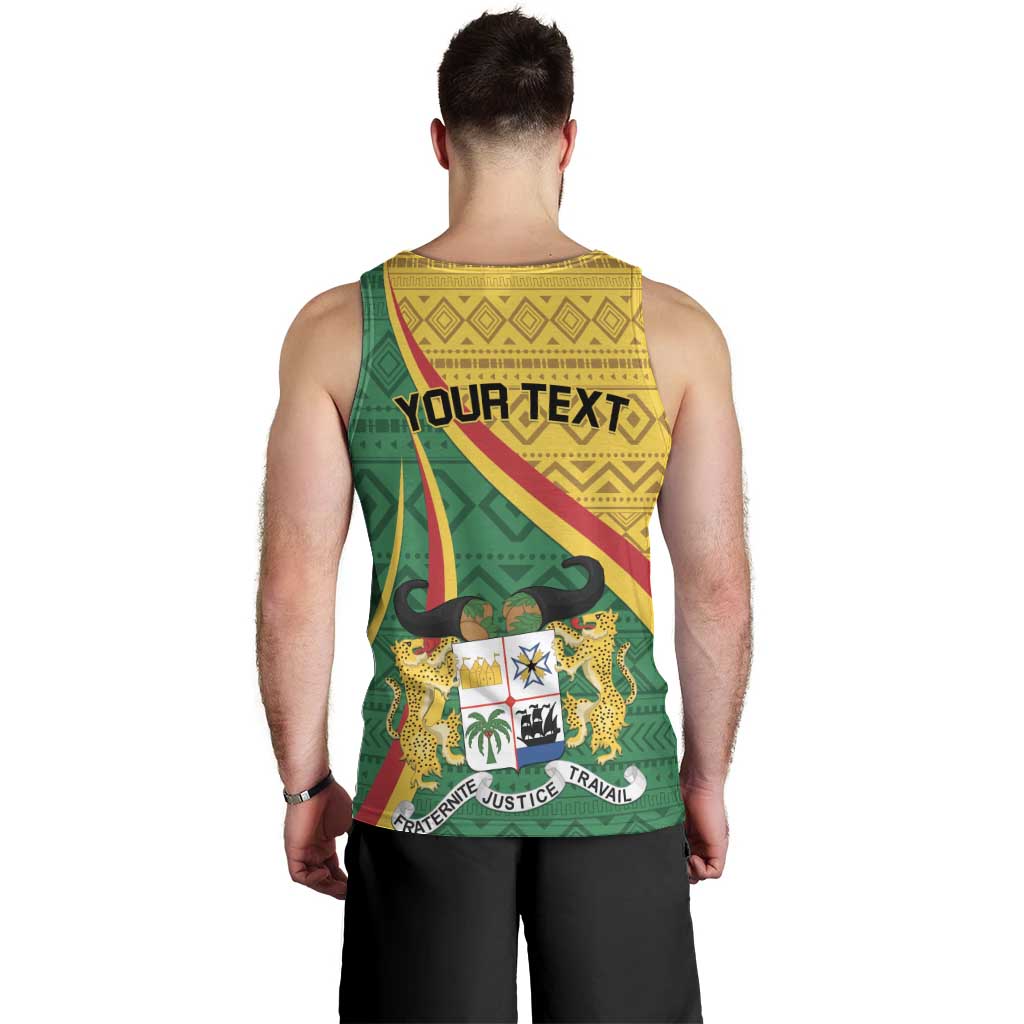 Personalized Benin Independence Day 1960 Men Tank Top Fraternite Justice Travail - Wonder Print Shop