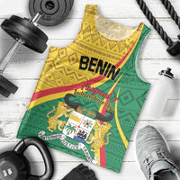 Personalized Benin Independence Day 1960 Men Tank Top Fraternite Justice Travail - Wonder Print Shop
