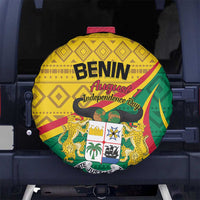 Personalized Benin Independence Day 1960 Spare Tire Cover Fraternite Justice Travail - Wonder Print Shop