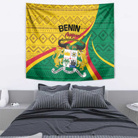 Personalized Benin Independence Day 1960 Tapestry Fraternite Justice Travail - Wonder Print Shop