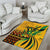 Jamaica Independence Day 1962 Area Rug Jumieka Streamertail Reggae Pattern