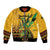 Personalized Jamaica Independence Day 1962 Bomber Jacket Jumieka Streamertail Reggae Pattern