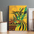 Jamaica Independence Day 1962 Canvas Wall Art Jumieka Streamertail Reggae Pattern