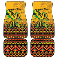 Jamaica Independence Day 1962 Car Mats Jumieka Streamertail Reggae Pattern