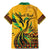 Personalized Jamaica Independence Day 1962 Family Matching Mermaid Dress and Hawaiian Shirt Jumieka Streamertail Reggae Pattern