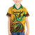 Personalized Jamaica Independence Day 1962 Family Matching Off The Shoulder Long Sleeve Dress and Hawaiian Shirt Jumieka Streamertail Reggae Pattern