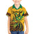 Personalized Jamaica Independence Day 1962 Family Matching Off Shoulder Short Dress and Hawaiian Shirt Jumieka Streamertail Reggae Pattern