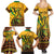 Personalized Jamaica Independence Day 1962 Family Matching Summer Maxi Dress and Hawaiian Shirt Jumieka Streamertail Reggae Pattern