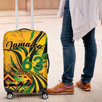 Jamaica Independence Day 1962 Luggage Cover Jumieka Streamertail Reggae Pattern