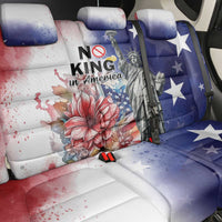 No Kings In America Back Car Seat Cover Watercolor Floral - Wonder Print Shop