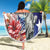 No Kings In America Beach Blanket Watercolor Floral - Wonder Print Shop
