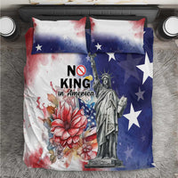 No Kings In America Bedding Set Watercolor Floral - Wonder Print Shop