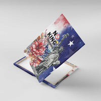 No Kings In America Canvas Wall Art Watercolor Floral - Wonder Print Shop