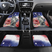 No Kings In America Car Mats Watercolor Floral - Wonder Print Shop