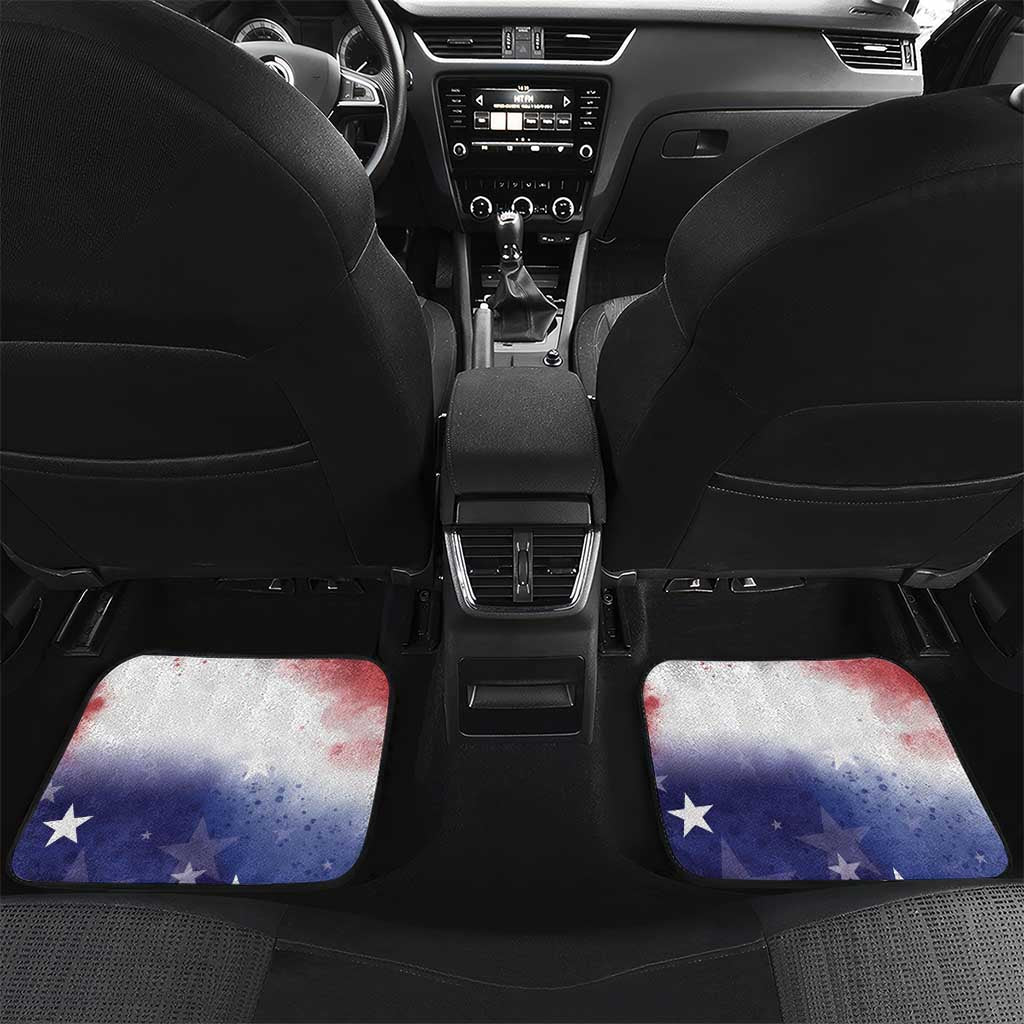 No Kings In America Car Mats Watercolor Floral - Wonder Print Shop