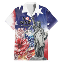 No Kings In America Family Matching Mermaid Dress and Hawaiian Shirt Watercolor Floral - Wonder Print Shop