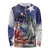 No Kings In America Long Sleeve Shirt Watercolor Floral - Wonder Print Shop