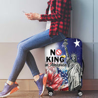 No Kings In America Luggage Cover Watercolor Floral - Wonder Print Shop
