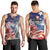 No Kings In America Men Tank Top Watercolor Floral - Wonder Print Shop
