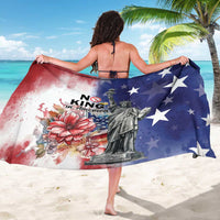 No Kings In America Sarong Watercolor Floral - Wonder Print Shop