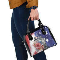 No Kings In America Shoulder Handbag Watercolor Floral - Wonder Print Shop